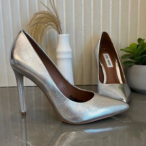 Silver heels